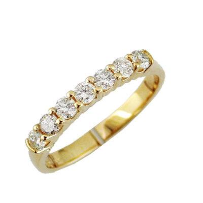 14K Yellow Gold Ring Diamond